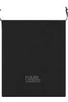 naramna torba/damska torbica brez ročajev miniaudiere Karl Lagerfeld 	temno modra	